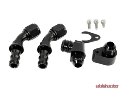 PLM Precision Works Engine Oil Catch Can Fittings Mercedes-Benz M156 AMG Engines 2007-2015 - PW-OCC-FT-M156
