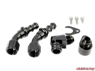 PLM Precision Works Engine Oil Catch Can Fittings Mercedes-Benz M156 AMG Engines 2007-2015 - PW-OCC-FT-M156
