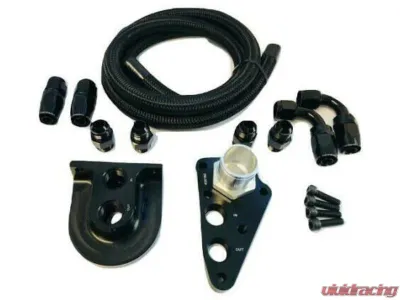 PLM Precision Works Oil Filter Relocation Kit Ford Mustang | F150 | F250 4.6 | 5.4 - PW-OF-RELOC-FORD-46-54