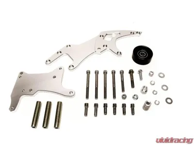 PLM Precision Works LS Power Steering & Alternator Bracket High Mount LSX LS1 LS2 LS3 - PW-PS-ALT-MOUNT-LS-2