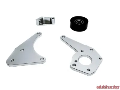 PLM Precision Works LS Power Steering & Alternator Bracket Low Mount LSX LS1 LS2 LS3 V3 Chevrolet Camaro 1998-2002 - PW-PS-ALT-MOUNT-LS-3