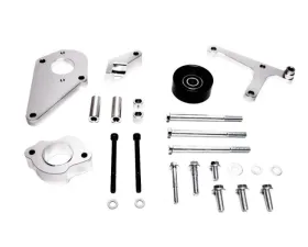 PLM Precision Works LS Power Steering & Alternator Bracket Low Mount LSX LS1 LS2 LS3 Chevrolet Camaro 1998-2002