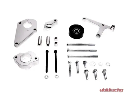 PLM Precision Works LS Power Steering & Alternator Bracket Low Mount LSX LS1 LS2 LS3 Chevrolet Camaro 1998-2002 - PW-PS-ALT-MOUNT-LS