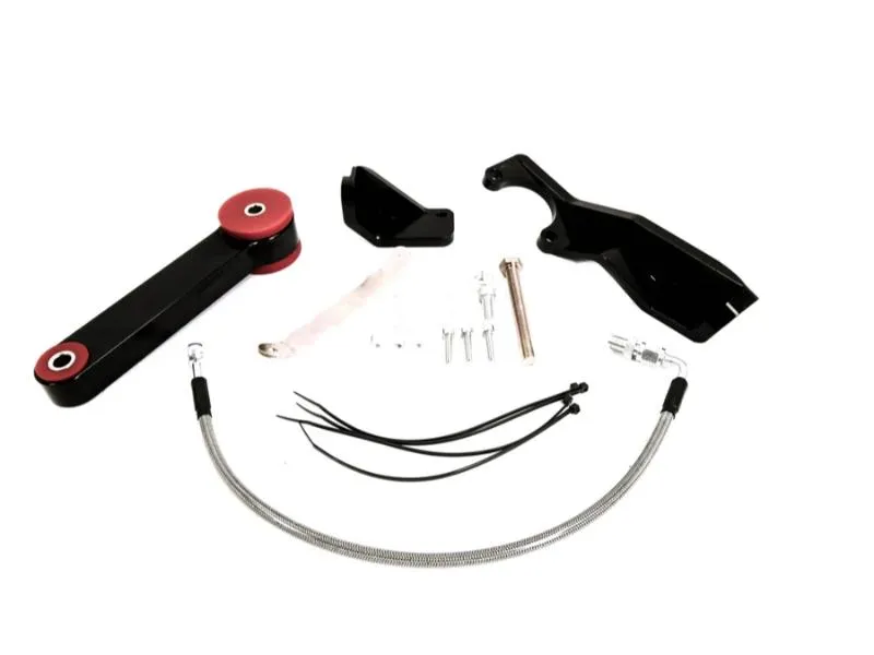 PLM Precision Works Pitch Stop Brace & Mount w/ Clutch Line Combo Subaru WRX | STI 2015-2019 - PW-PSB-BL-PS-SUB