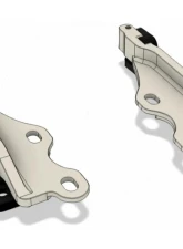 PLM Precision Works Quick Release Hood Hinges Acura TSX CL9 2004-2008                                     - PW-QR-HD-CL9 - Image 3