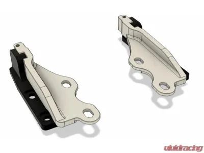 PLM Precision Works Quick Release Hood Hinges Acura TSX CL9 2004-2008 - PW-QR-HD-CL9