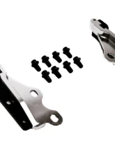 Precision Works Quick Release Hood Hinges for Nissan 240SX S14 1995-1998, Billet Aluminum                                     - PW-QR-HD-S14-A - Image 4
