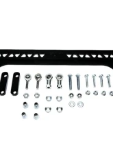 PLM Precision Works Black Rear Subframe Brace & Sway Bar End Links Honda Civic 2016-2021                                     - PW-RSB-HFC-BLK - Image 2