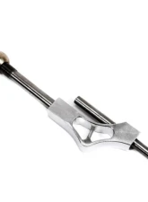Precision Works Fully Adjustable 100mm Height Dual Bend Stainless Steel Short Shifter for Honda B & D-Series                                     - PW-SHF-B/D-SIL - Image 4