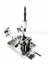 PLM Precision Works Fully Adjustable Billet RSX Shifter Combo Package Acura RSX | Honda Civic 2001-2006                                     - PW-SHIFTER-PLATE-LOCKOUT - Image 2