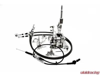PLM Precision Works Fully Adjustable Billet Shifter Package Combo V2 K-Series Acura RSX | Honda Civic 2001-2006 - PW-SHIFTER-RSX-COMBO-V2