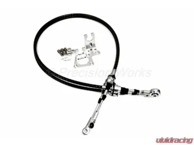 PLM Precision Works Fully Adjustable Billet Shifter Package Combo V2 K-Series Acura RSX | Honda Civic 2001-2006 - PW-SHIFTER-RSX-COMBO-V2