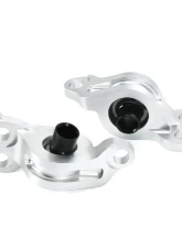 PLM Precision Works Silver Spherical Compliance Bracket Honda Civic | Acura Integra 1992-2001                                     - PW-SP-CO-BKT-EG-DC - Image 3