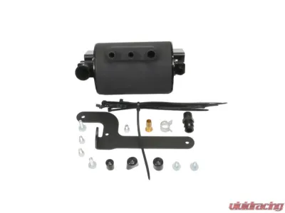 PLM Black Precision Works AOS Air Oil Separator Subaru WRX 2015-2021 - PW-SUB-AOS-BLK-WRX-15-21