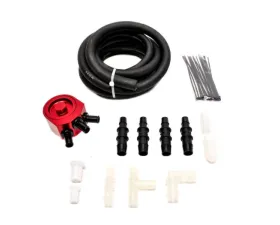 PLM Black Silver Precision Works AOS Air Oil Separator Subaru WRX | STI | Legacy 2002-2014