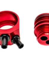 PLM Black Silver Precision Works AOS Air Oil Separator Subaru WRX | STI | Legacy 2002-2014                                     - PW-SUB-AOS-BLK - Image 2