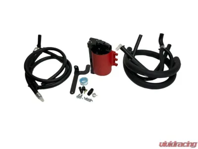 PLM Red Precision Works AOS Air Oil Separator Subaru WRX 2015-2021 - PW-SUB-AOS-RED-WRX-15-21