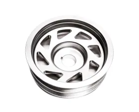 PLM Precision Works Silver Crank Pulley for Subaru EJ-Series 1994-2021