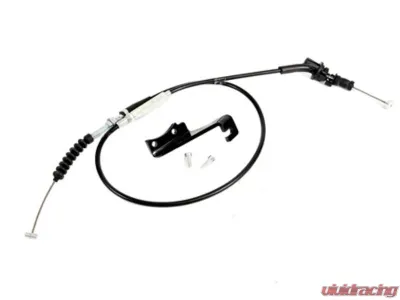 PLM Precision Works K-Series Throttle Cable + Bracket for JDM, BDL, Skunk2 Throttle Body Honda Civic | Acura Integra | RSX 1988-2005 - PW-TB-KS-CB-BRACKET-STEEL