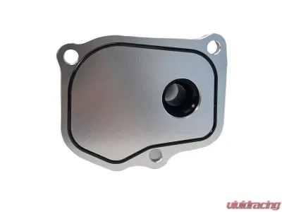 PLM Precision Works Timing Chain Tensioner Cover Plate AN10 90 Degree Swivel Honda K-Series - PW-TCCVR-K-AN-90-V2