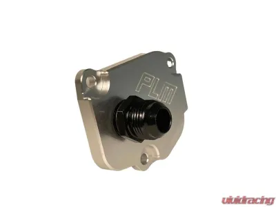 PLM Precision Works Timing Chain Vented Tensioner Cover Plate AN10 Oil Return Honda K-Series - PW-TCCVR-K-AN10-V2