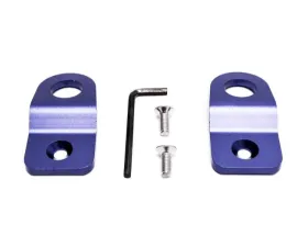 PLM Precision Blue Works Radiator Brackets Subaru WRX | STI 2008-2021