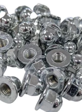 PLM M8 x 1.25mm 6mm Depth Seat Hardware Kit Acorn Nuts for Sparco Recaro Bride Seats                                     - SEAT-HARDWARE-ACORN-NUT - Image 2