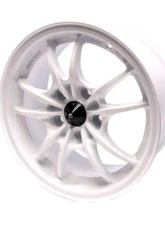 PLM Performance M10 Wheel 16x7 4x100 43mm White                                     - PLM-WHEEL-M10-WHITE-16-4L-SET - Image 2