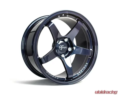 Endless Forged F01 Forged Wheels 18x9.5 5x114.3 22mm Apex Blue - F01-89565-22-APB