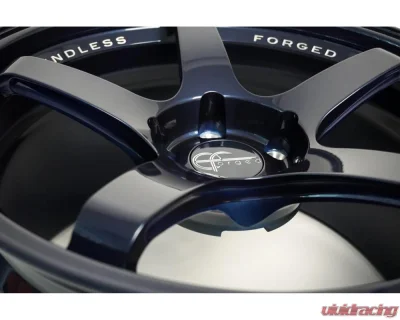 Endless Forged F01 Forged Wheels 18x10.5 5x120 35mm Apex Blue - F01-80512-35-APB