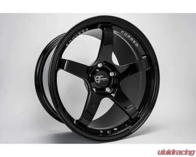 Endless Forged F01 Forged Wheels 18x10.5 5x120 35mm Glossy Black - F01-80512-35-MBK