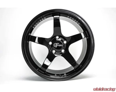 Endless Forged F01 Forged Wheels 18x9.5 5x114.3 38mm Glossy Black - F01-89565-38-MBK