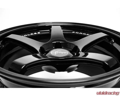 Endless Forged F01 Forged Wheels 18x9.5 5x114.3 38mm Glossy Black - F01-89565-38-MBK