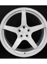 Endless Forged F01 Forged Wheels 18x9.5 5x100 40mm Glossy White                                     - F01-89580-40-WHT - Image 2