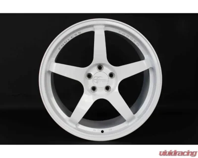 Endless Forged F01 Forged Wheels 18x9.5 5x100 40mm Glossy White - F01-89580-40-WHT