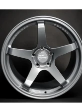 Endless Forged F01 Forged Wheels 18x9.5 5x120 22mm Satin Silver                                     - F01-89512-22-SS - Image 2