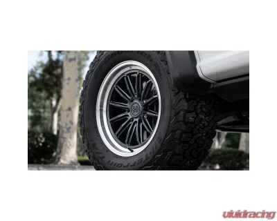 Method Race Raised 803 Wheel 20x12 8x180 -40mm Gloss Titanium - Machined Lip - MR80321288840N