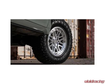 Method Race Raised 804 Wheel 20x12 5x127 | 5x5 -40mm Machined - Clear Coat - MR80421250340N