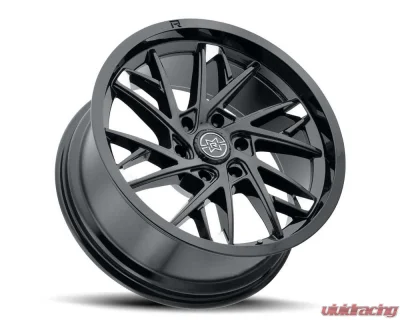 Method Race Raised 801 Wheel 20x9 8x180 -12mm Gloss Black Milled - MR80129088512N