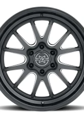 Method Race Raised 802 Wheel 20x10 8x170 -18mm Double Black Milled                                     - MR80221087518N - Image 2