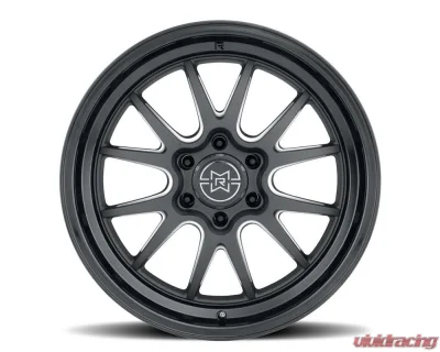 Method Race Raised 802 Wheel 20x12 5x127 | 5x5 -40mm Double Black Milled - MR80221250540N