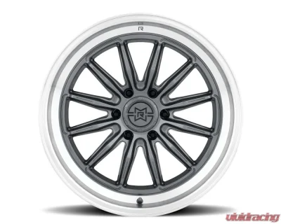 Method Race Raised 803 Wheel 20x10 8x180 -18mm Gloss Titanium - Machined Lip - MR80321088818N