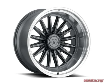 Method Race Raised 803 Wheel 20x12 8x6.5 -40mm Gloss Titanium - Machined Lip - MR80321280840N