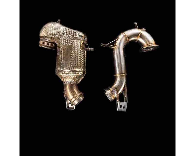 BlackBoost USA Race Downpipe Mercedes-Benz AMG GT 43 X290 M256 |S450 S500 4Matic w222 M256 2017+ - BBCD013