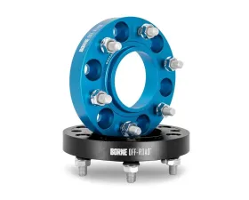 Borne Off-Road M12 x 35mm 6x139.7 Black Wheel Spacers Ford Bronco | Ranger 2019+