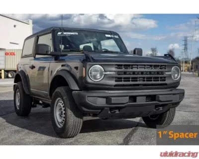 Borne Off-Road M12 x 30mm 6x139.7 Black Wheel Spacers Ford Bronco | Ranger 2019+ - BNWS-001-300BK