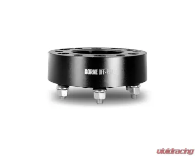 Borne Off-Road M12 x 50mm 6x139.7 Black Wheel Spacers Ford Bronco | Ranger 2019+ - BNWS-001-500BK