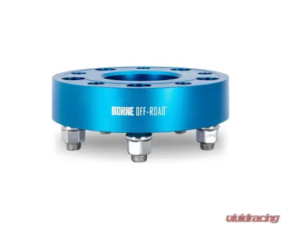 Borne Off-Road M14 x 30mm 5x127 Blue Wheel Spacers Dodge | Jeep 2011-2020 - BNWS-003-300BL