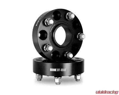 Borne Off-Road M14 x 45mm 5x127 Black Wheel Spacers Dodge | Jeep 2011-2020 - BNWS-003-450BK