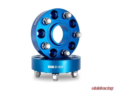 Borne Off-Road M14 x 45mm 5x127 Blue Wheel Spacers Dodge | Jeep 2011-2020 - BNWS-003-450BL